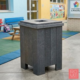 Paperera Urbana de Plàstic Reciclat Greta